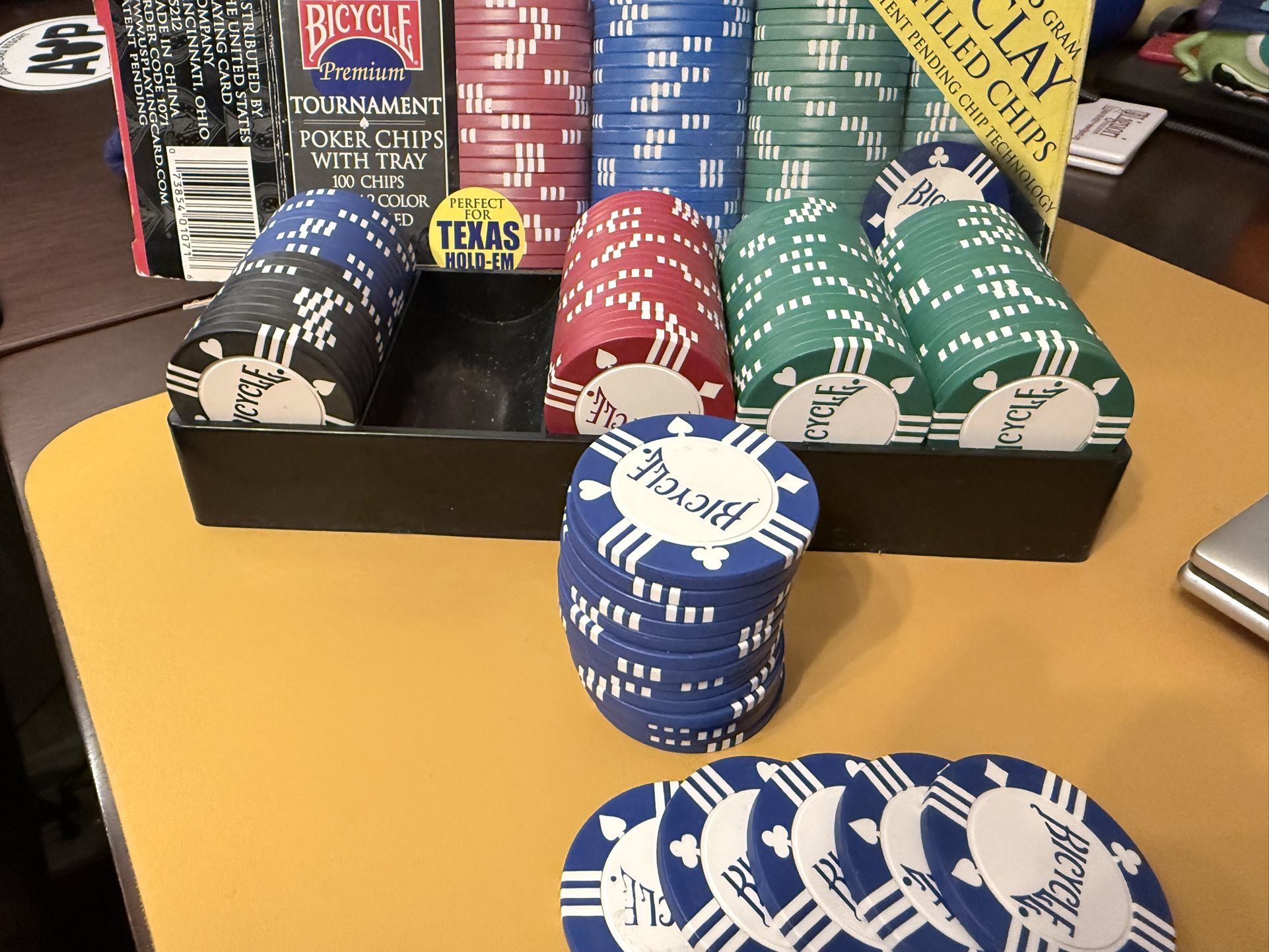 Bicycle Tournament Poker Chips