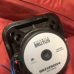 12 Inches 1200 Watts. 600 RMS 