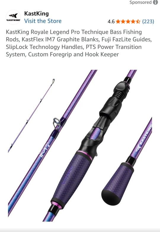 Bass fishing Rod