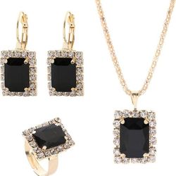 Necklace, Ring, Earrings, Fashion Jewelry, $5