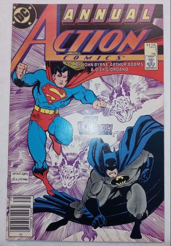 DC ANNUAL ACTION COMICS #1 1987
