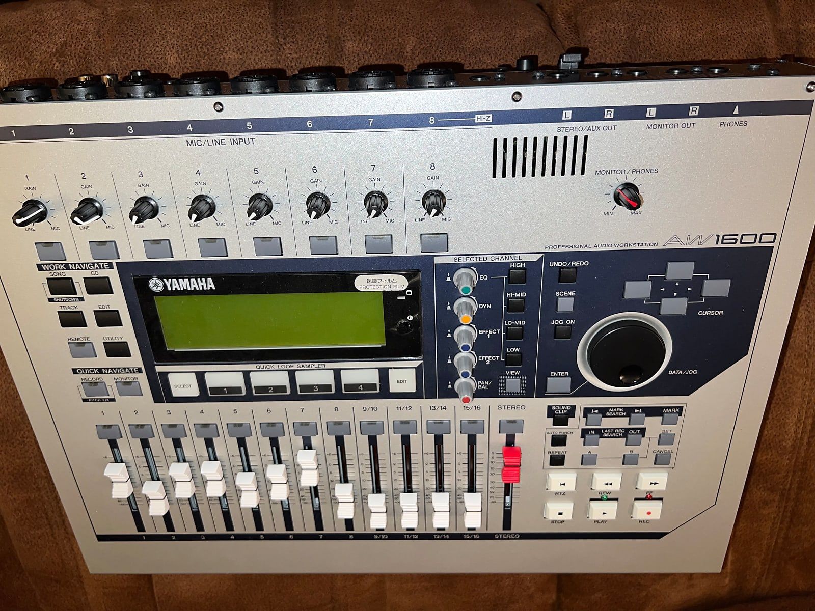 Yamaha AW1600 Professional Audio Station 16 Track Digital Recorded