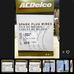 9748hh Acdelco Spark Plugs Wires Set Of 8 For GMC Chevy Cady Hummer 5.3, 6.0L nypartsdepot (32) 100%