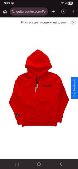 Hoodie RED Fender