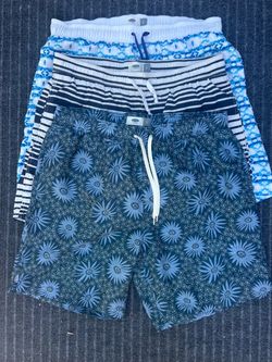 3 Pairs Old Navy Swim Trunks