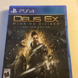 Deus Ex Mankind Divided (PS4)