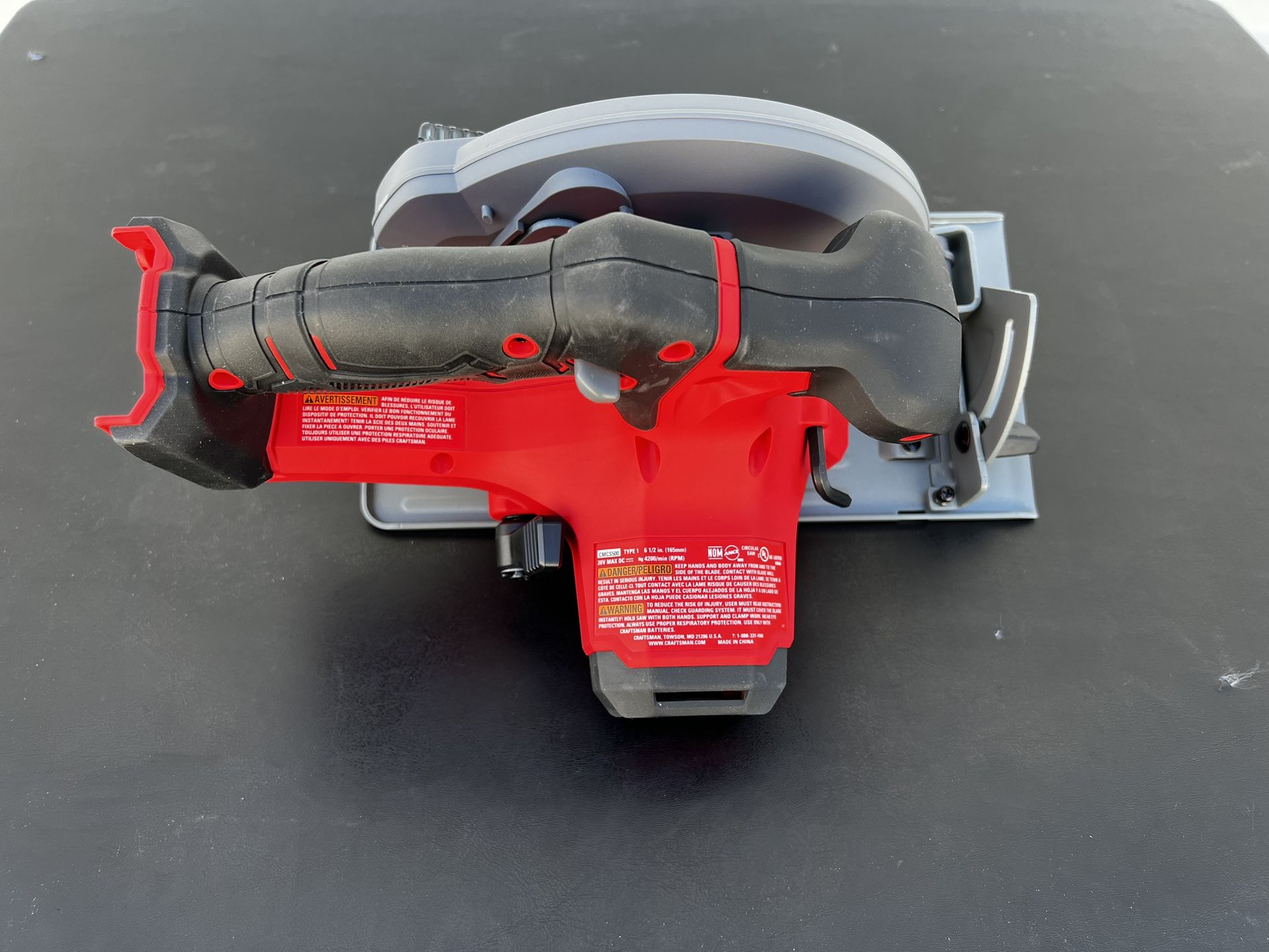 CRAFTSMAN V20 20 volt Max 1/2 in Cordless Compact Circular Saw