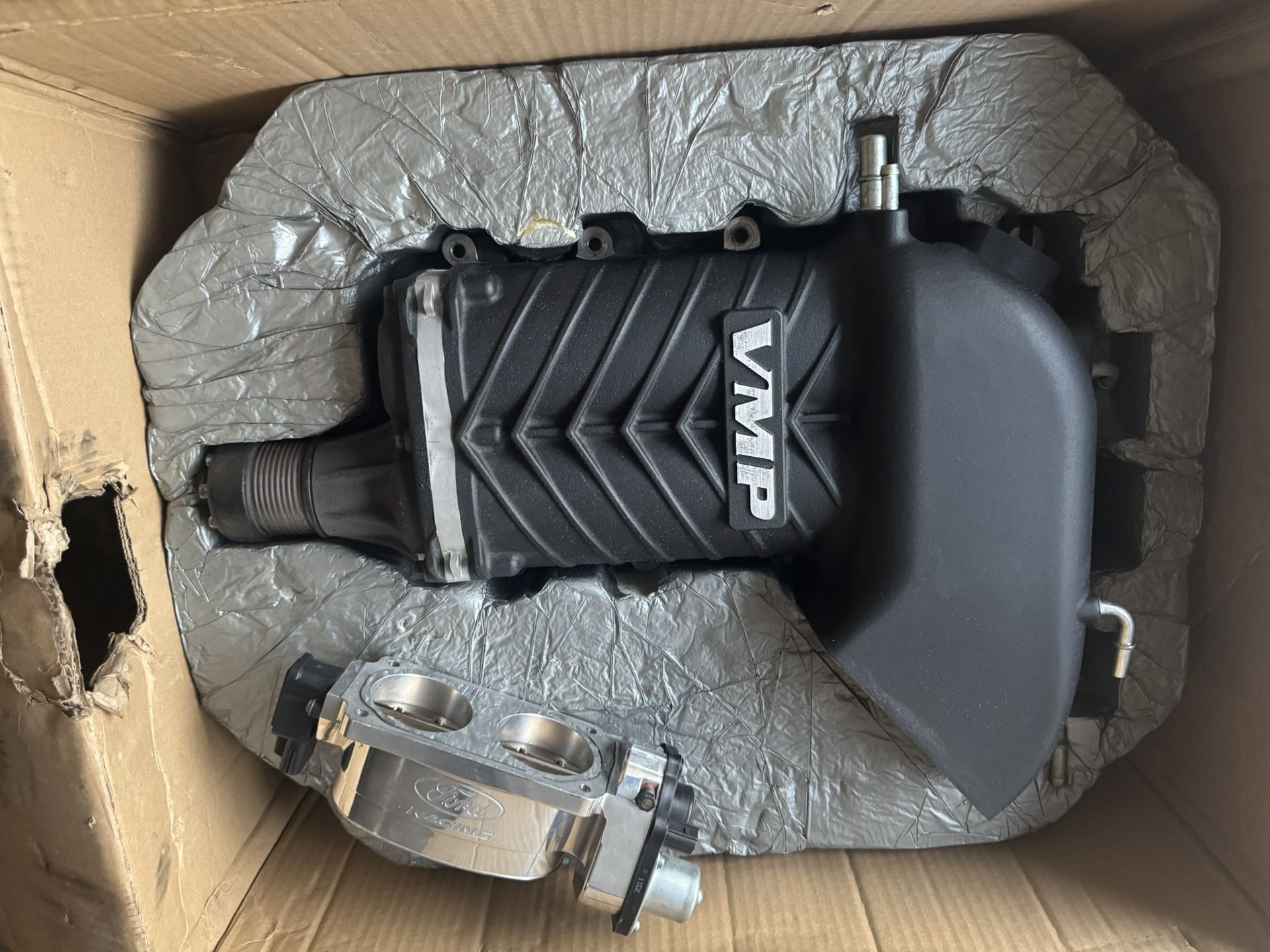 VMP Gen 2R Supercharger with Ford Racing TB