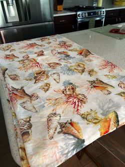 Coastal Seashell Tablecloth