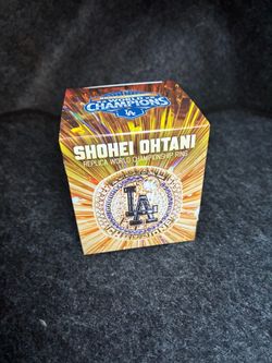SHOHEI OHTANI WORLD SERIES CHAMPIONSHIP RING
