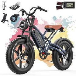 Newly Assembled Janson X50 Fat Tire Electric Bike E-Bike
