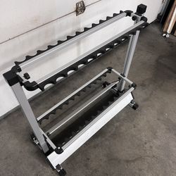 24 Fishing Rod Stand Organizer