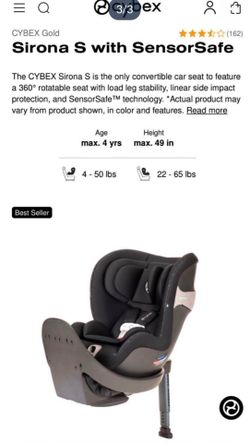 CYBEX car seat w:sensor and base
