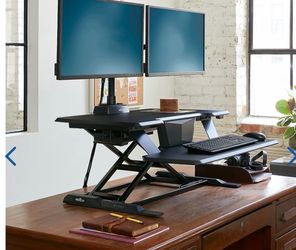 VariDesk Electric ProPlus 32 Standing Desk Riser, Black