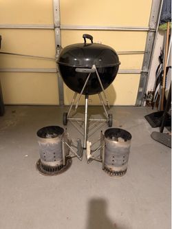Weber Grill with Cover
