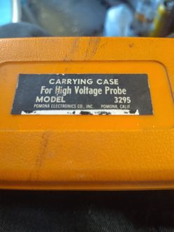 High voltage probe model 3295