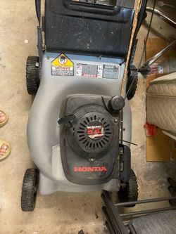Honda mower gas machine 5.5