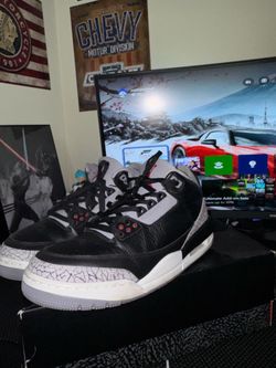 Jordan 3 Blk cement