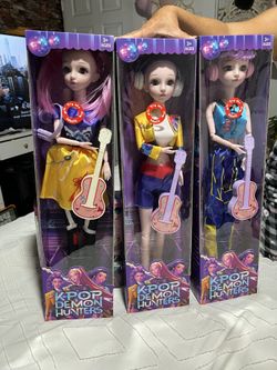 New big doll 24 inch high k-pop demon Hunters 3 models available 