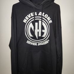 XL Hoodie NA Never Alone, Never Again