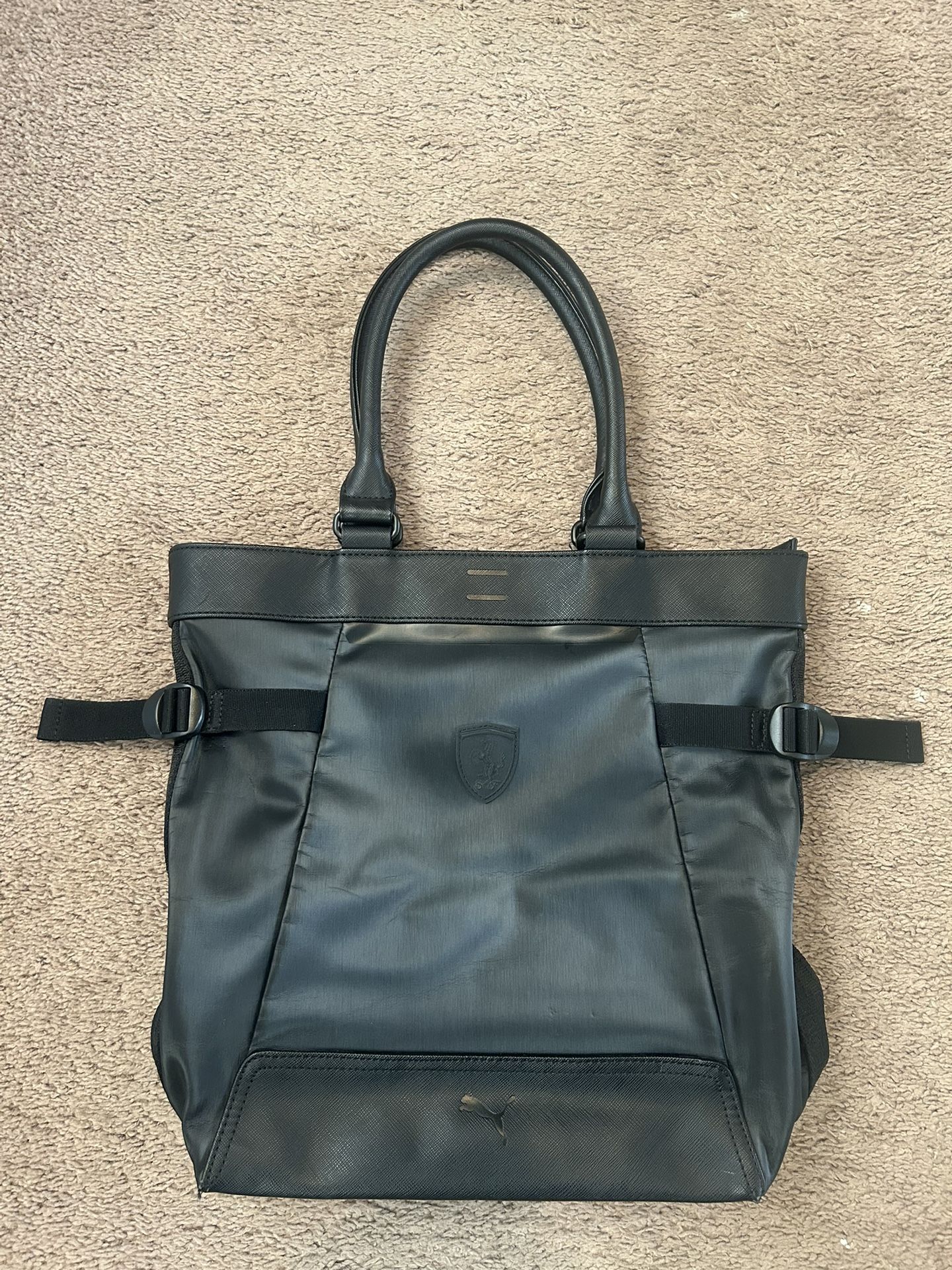 Black Puma Ferrari LS Shopper Bag