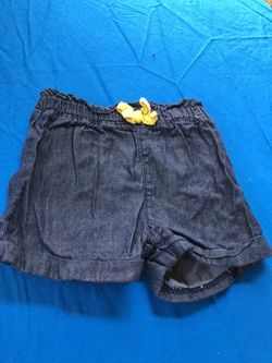 Child of mine denim shorts 6-9months