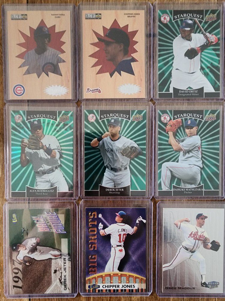 Baseball Insert Card Collection. 90's Inserts 