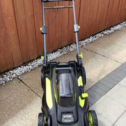 RYOBI 40V LITHIUM BRUSHLESS 20” CORDLESS LAWN MOWER Tool Only 