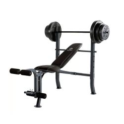 Workout Bench With Weights