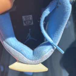 jordan 4 unc size 4.5 boys 