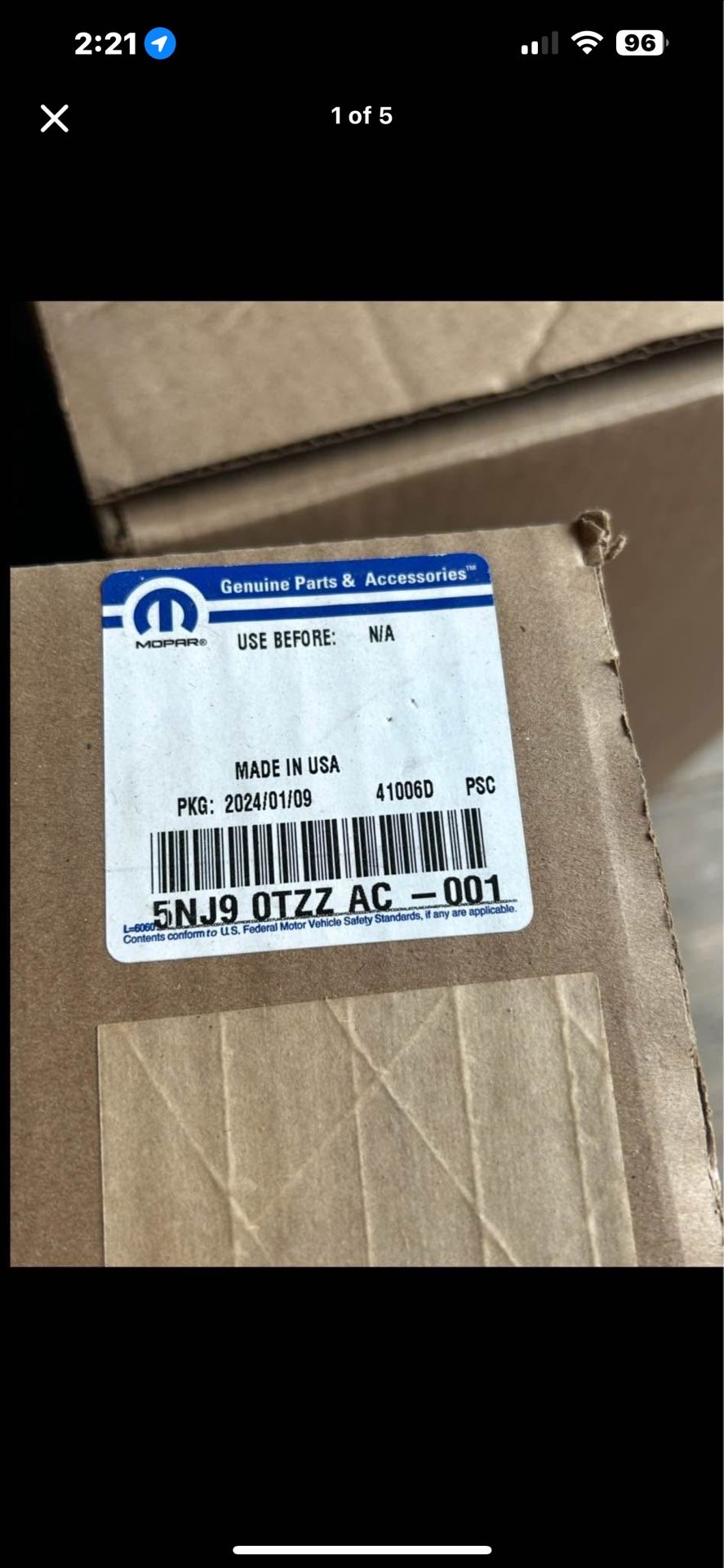 2014-2018 Jeep Cherokee Bumper Piece