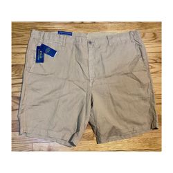 Polo Ralph Lauren Shorts 9" Khaki Linen Blend Luxury Beige Men’s 46B New!! 