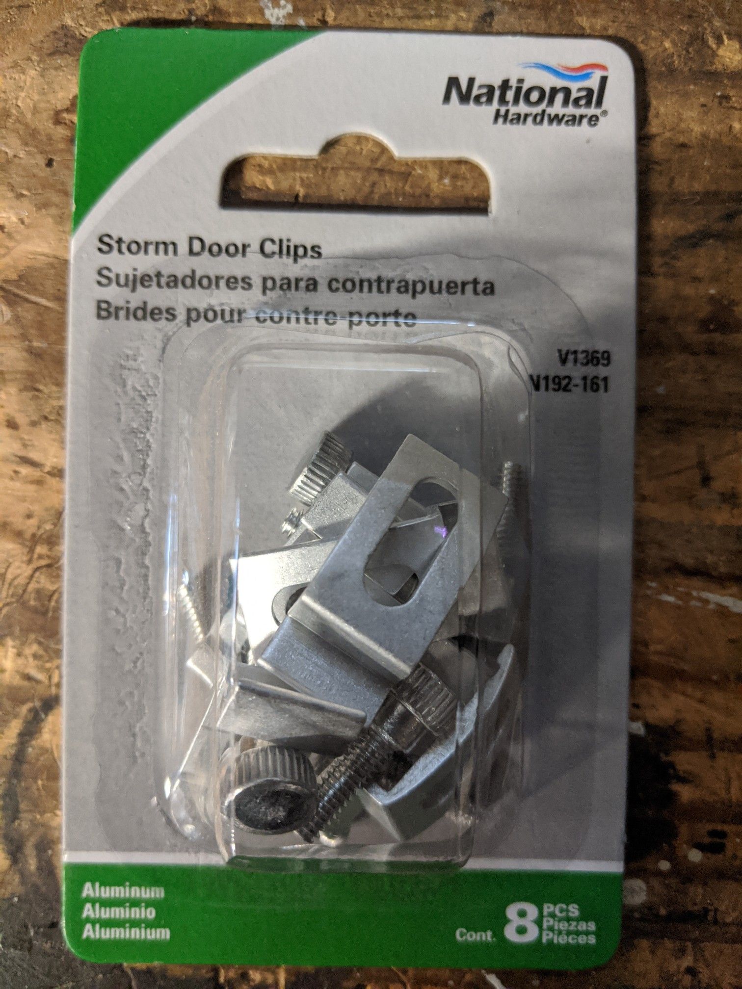 Storm door clips. New!