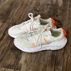 Nike Crater Impact Running Shoes Women's 7 Light Bone CW2386-100 Athletic Shoes