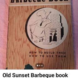 Sunset Mid Century Barbeque Book HB 
