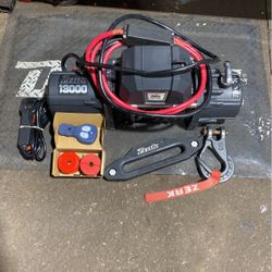 Zeak 13000 Lb  Winch