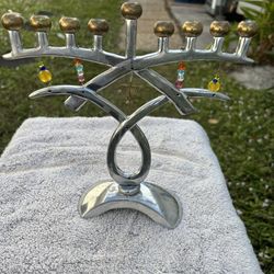 vintage Sandra Kravitz by Rosenthal Hanukkah menorah
