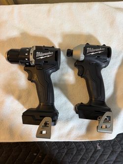 Milwaukee M18 Brushless Compact Impact Driver & Hammer Drill (TOOL ONLY)