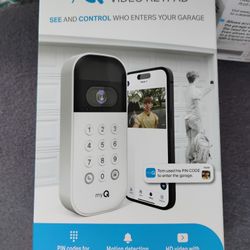 Garage Door Camera And Sensors. Both New Never Opened. 