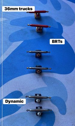 Fingerboard - Trucks (Blackriver and dynamic 36mm)
