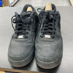 Nike Black Air Force 1s