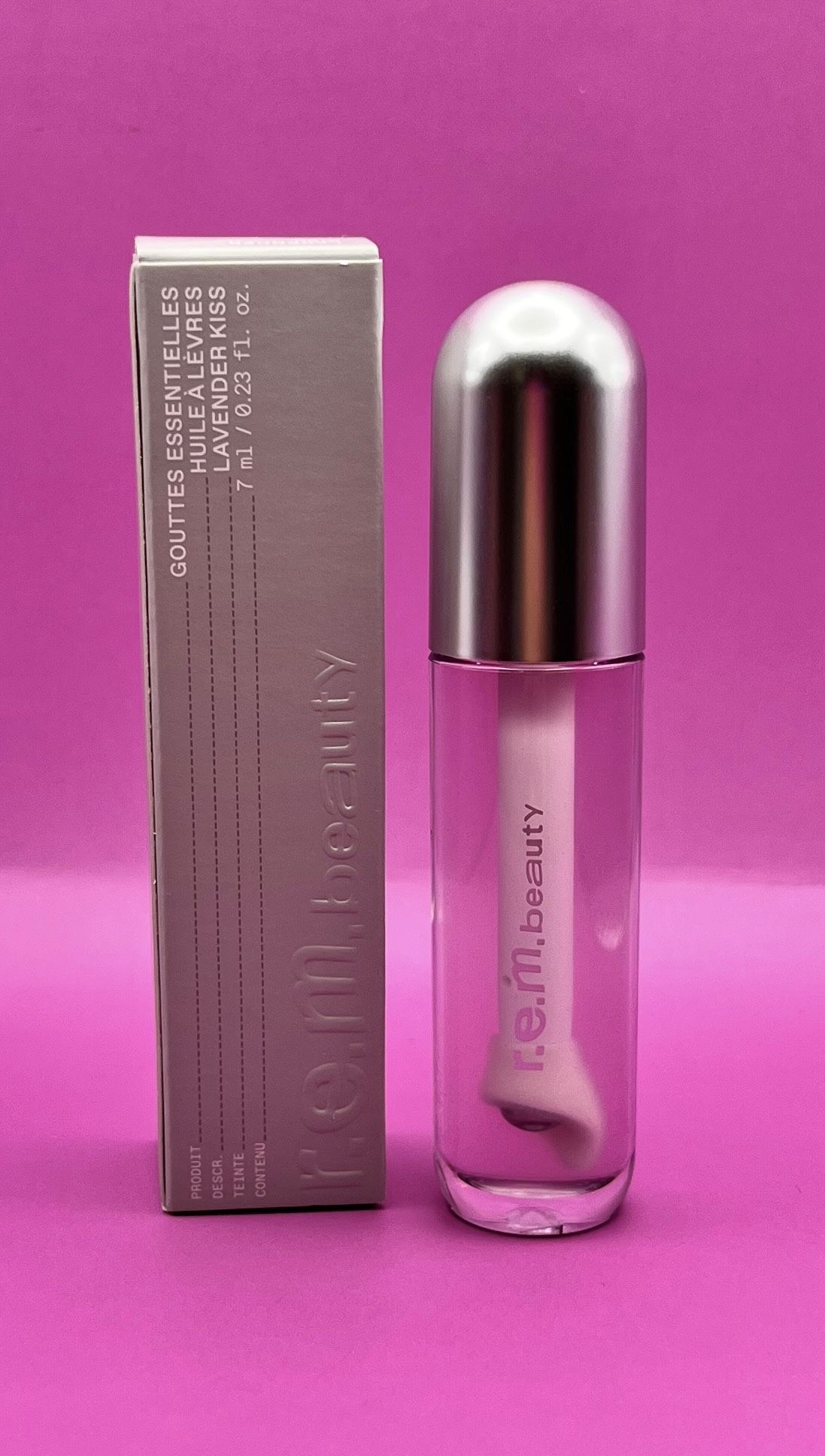 R.E.M. Beauty Essential Drip Lip Oil - Lavender Kiss