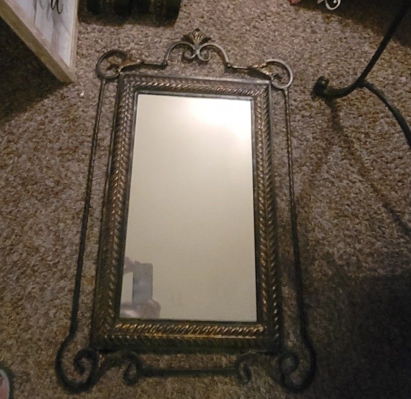 Entry Table, Mirror, Sconces