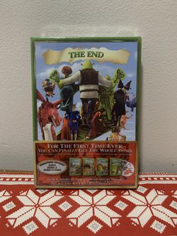 Shrek The Whole Story - NEW - DVD - All 4 Shrek Movies + Holiday DVD Thumbnail