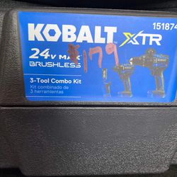 Kobalt 3 Tool Combo Kit