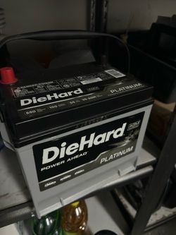 DieHard Platinum AGM Battery: 35 Group Size, 650 CCA, 810 CA, 100 Minute Reserve Capacity