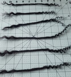 100% Human Hair Dreadlock Extensions.