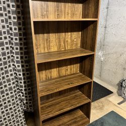 Brown Bookshelf