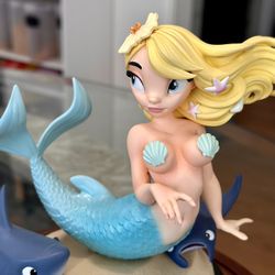 Rare Chris Sanders Nimue Mermaid Sculpture – First Blonde Hair Edition