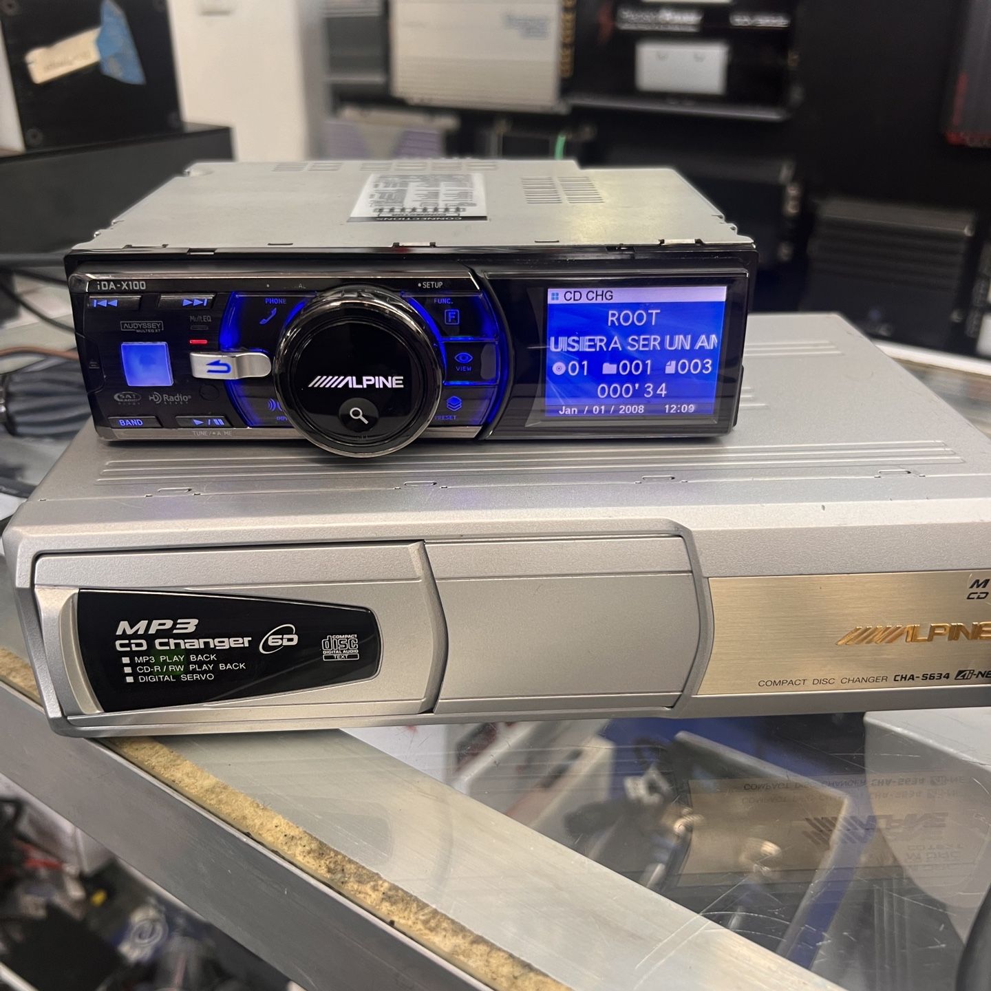 Alpine iDA-X100 And Alpine Cha-s634 for Sale in Pomona, CA - OfferUp
